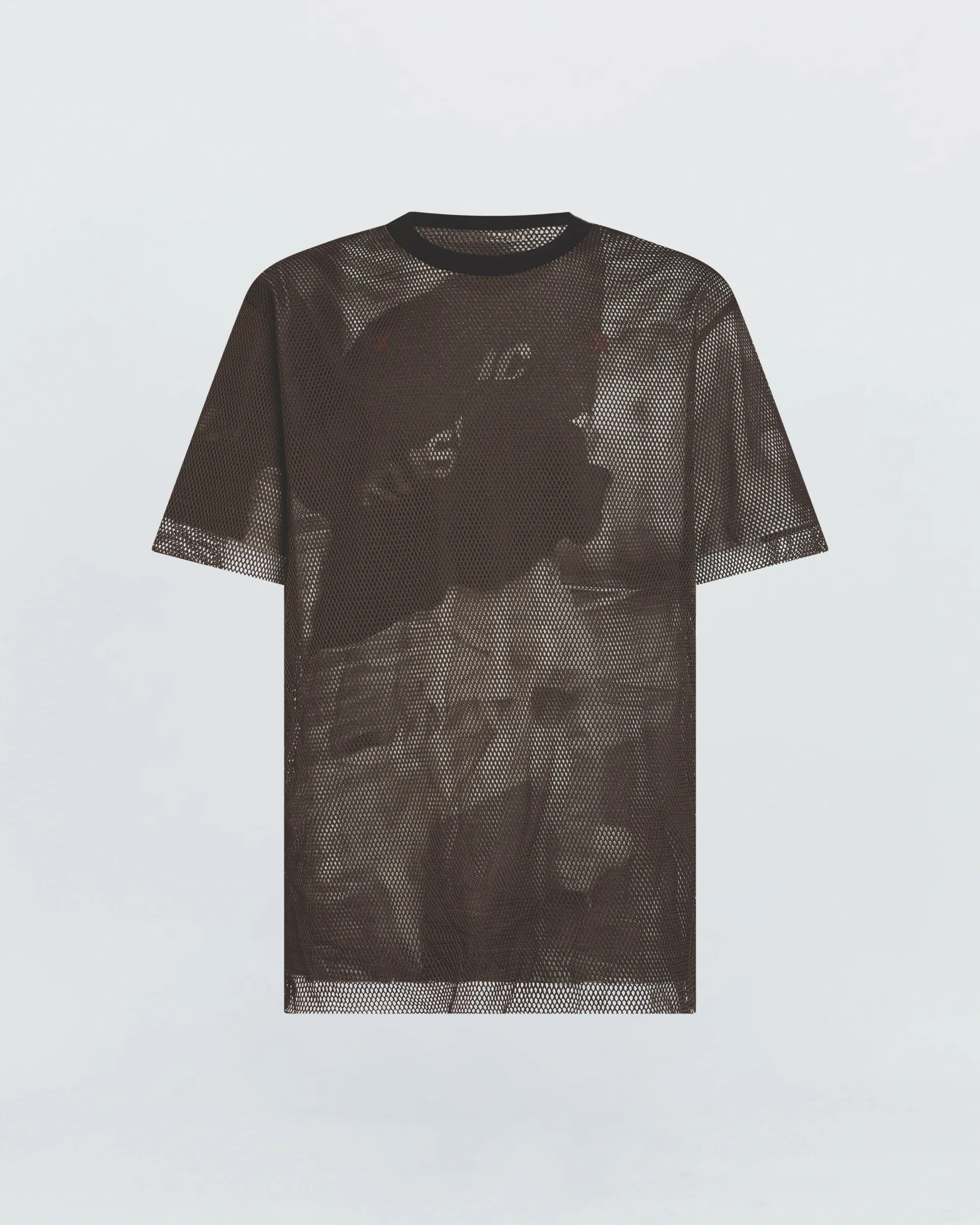 PRINTED MESH T-SHIRT sold by KUSIKOHC