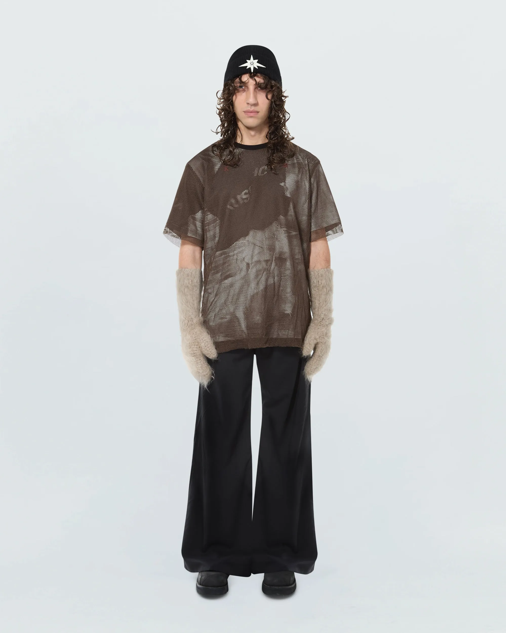 PRINTED MESH T-SHIRT sold by KUSIKOHC product image thumbnail 3