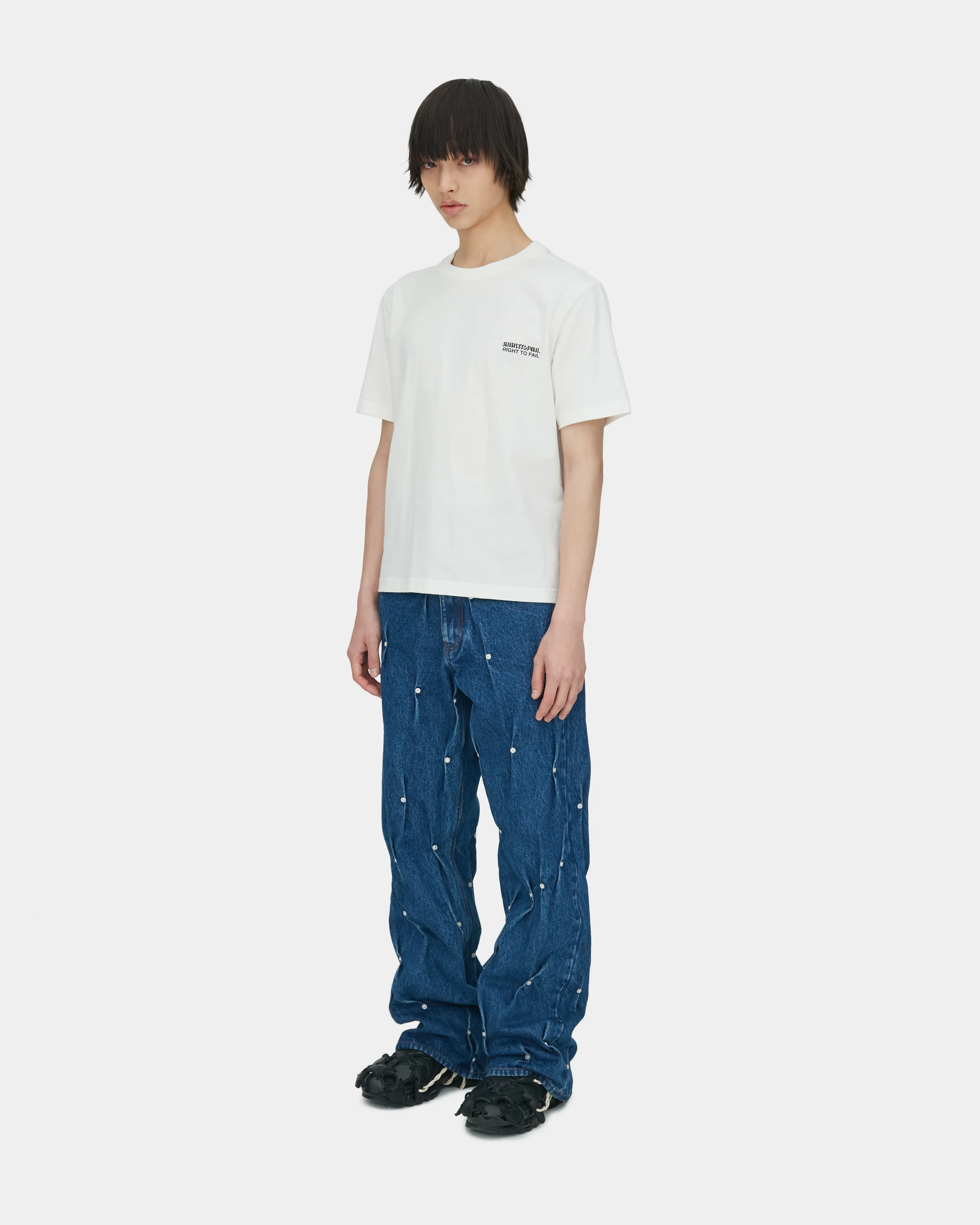 MULTI RIVET DENIM PANTS sold by KUSIKOHC product image thumbnail 4
