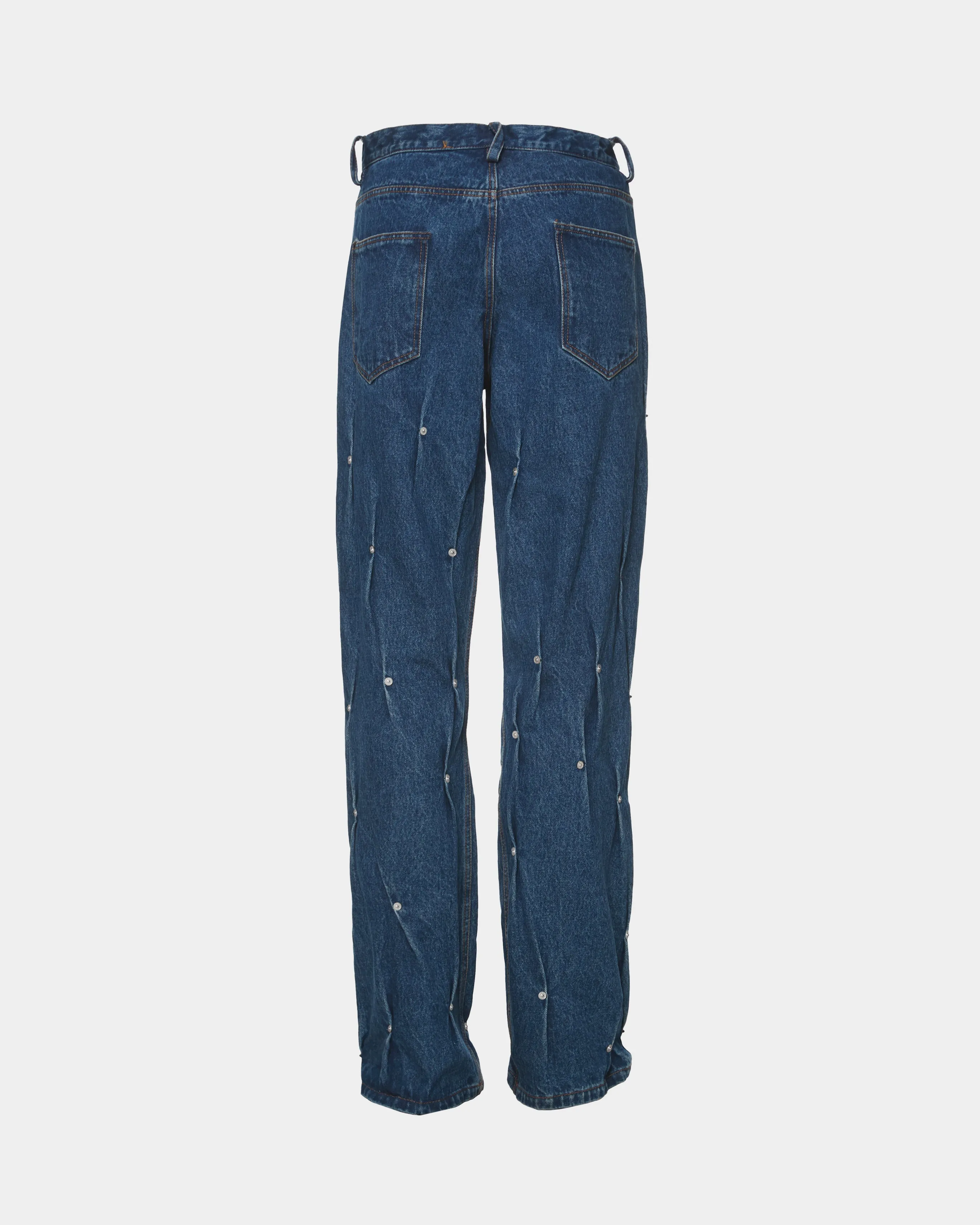 MULTI RIVET DENIM PANTS sold by KUSIKOHC product image thumbnail 2