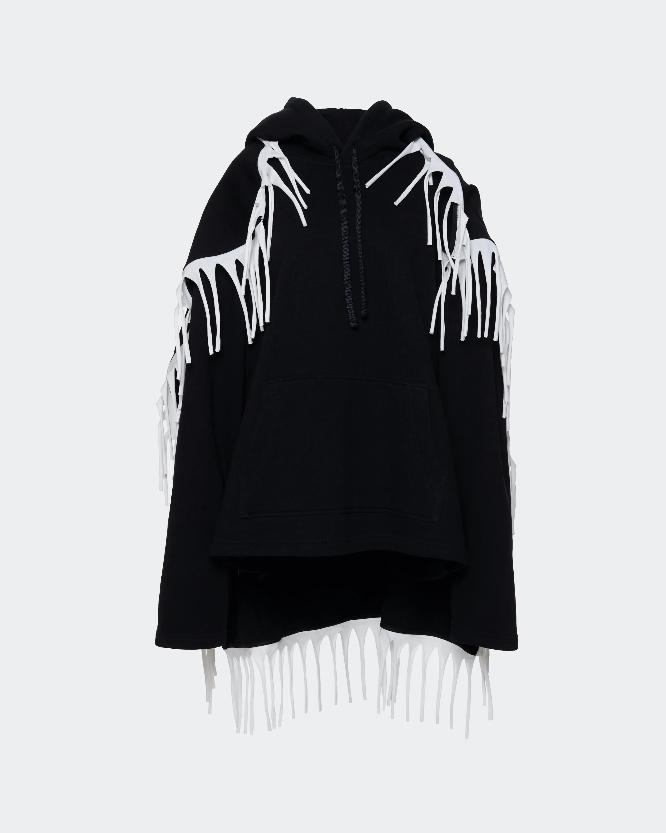 SAMPLE - SHAWL LONG SLEEVE HOODED SHIRT sold by KUSIKOHC