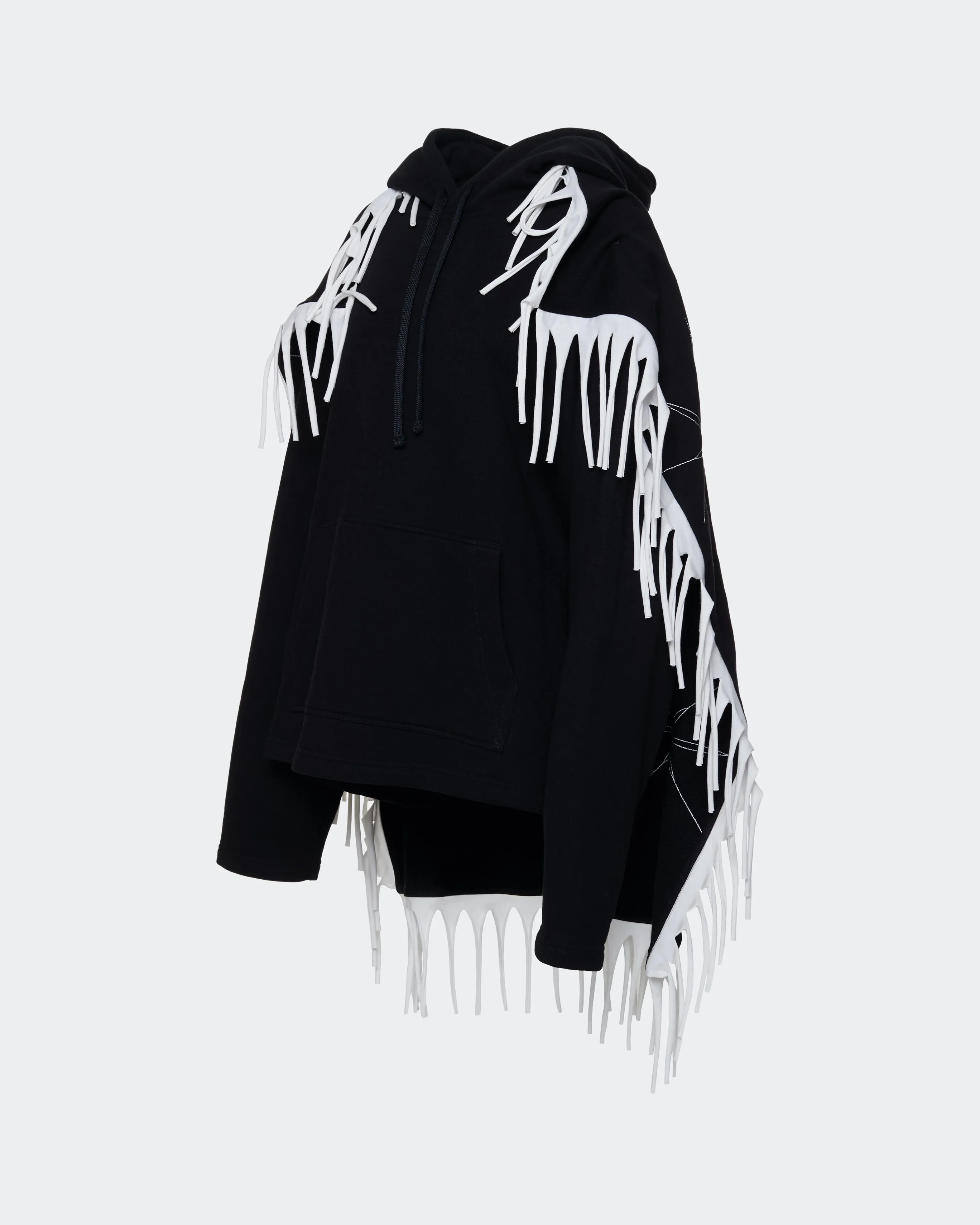 SAMPLE - SHAWL LONG SLEEVE HOODED SHIRT sold by KUSIKOHC product image thumbnail 2