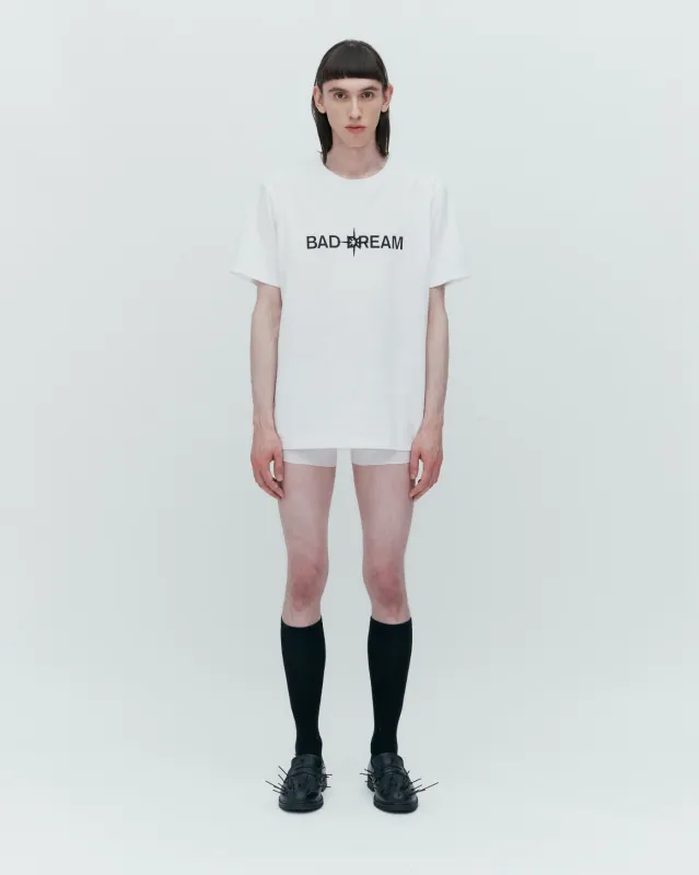 WHITE T-SHIRT WITH FANTASY PRINT sold by KUSIKOHC