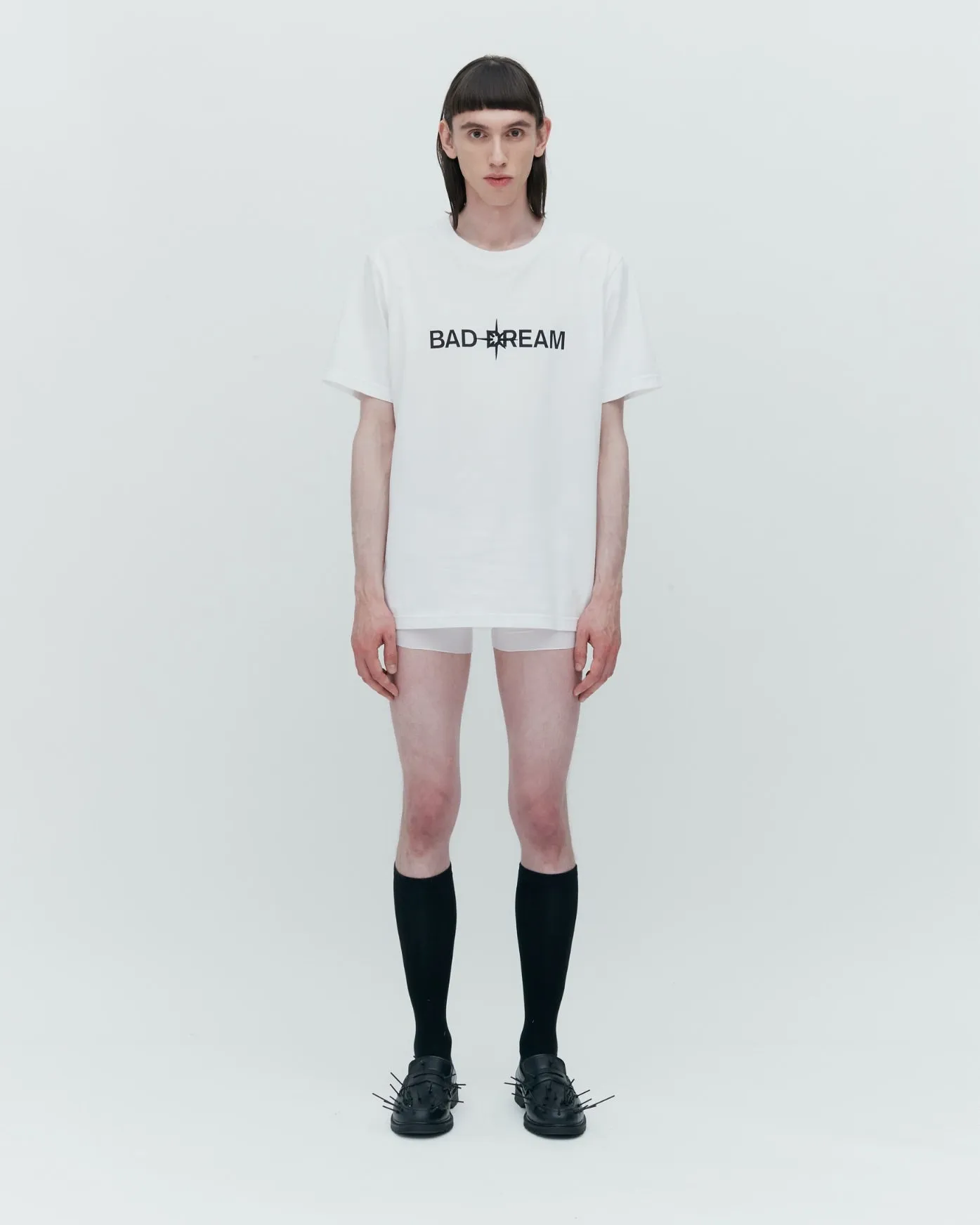 WHITE T-SHIRT WITH FANTASY PRINT sold by KUSIKOHC