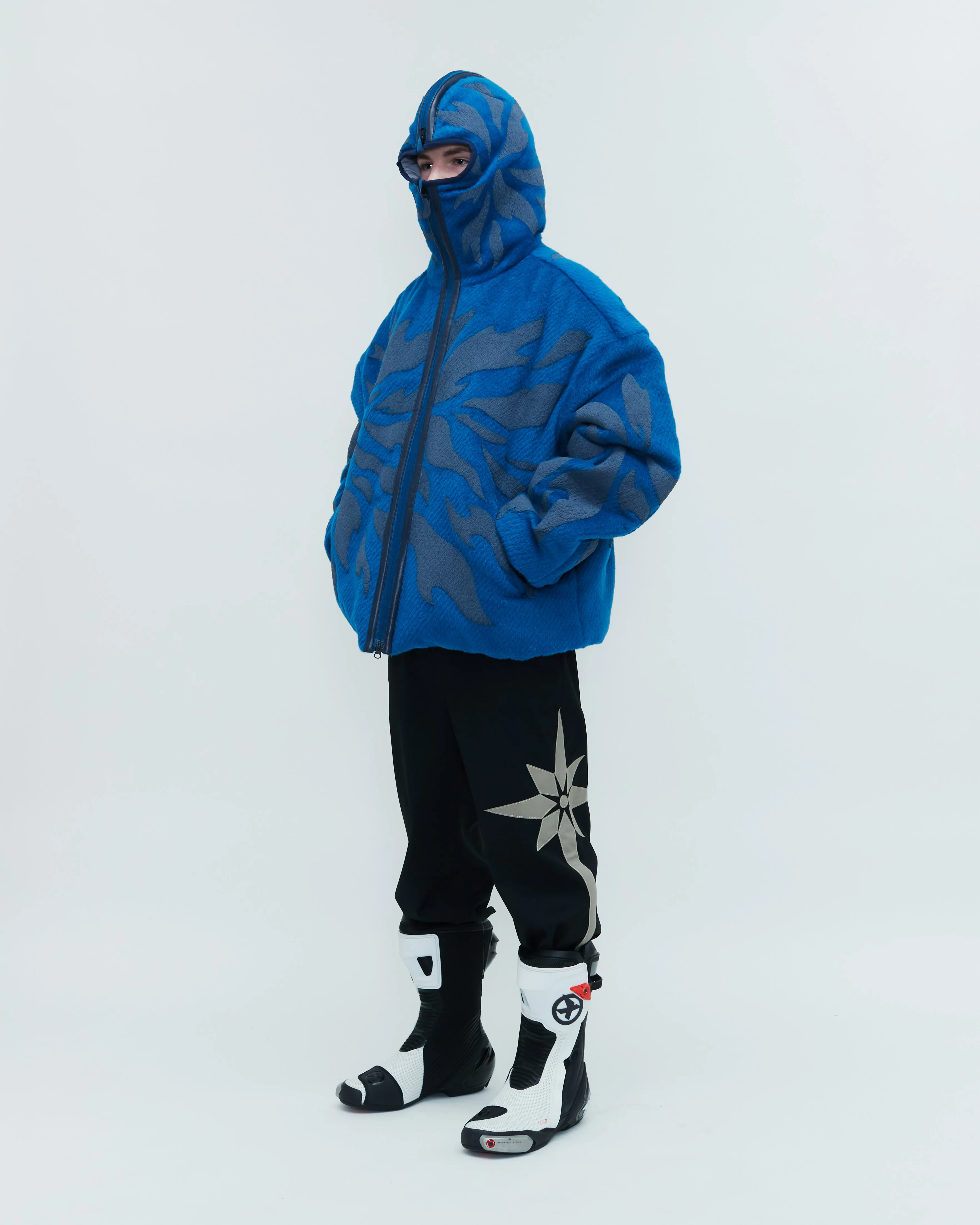 FRAGMENT FLEECE ZIP-UP HOODIE sold by KUSIKOHC product image thumbnail 5