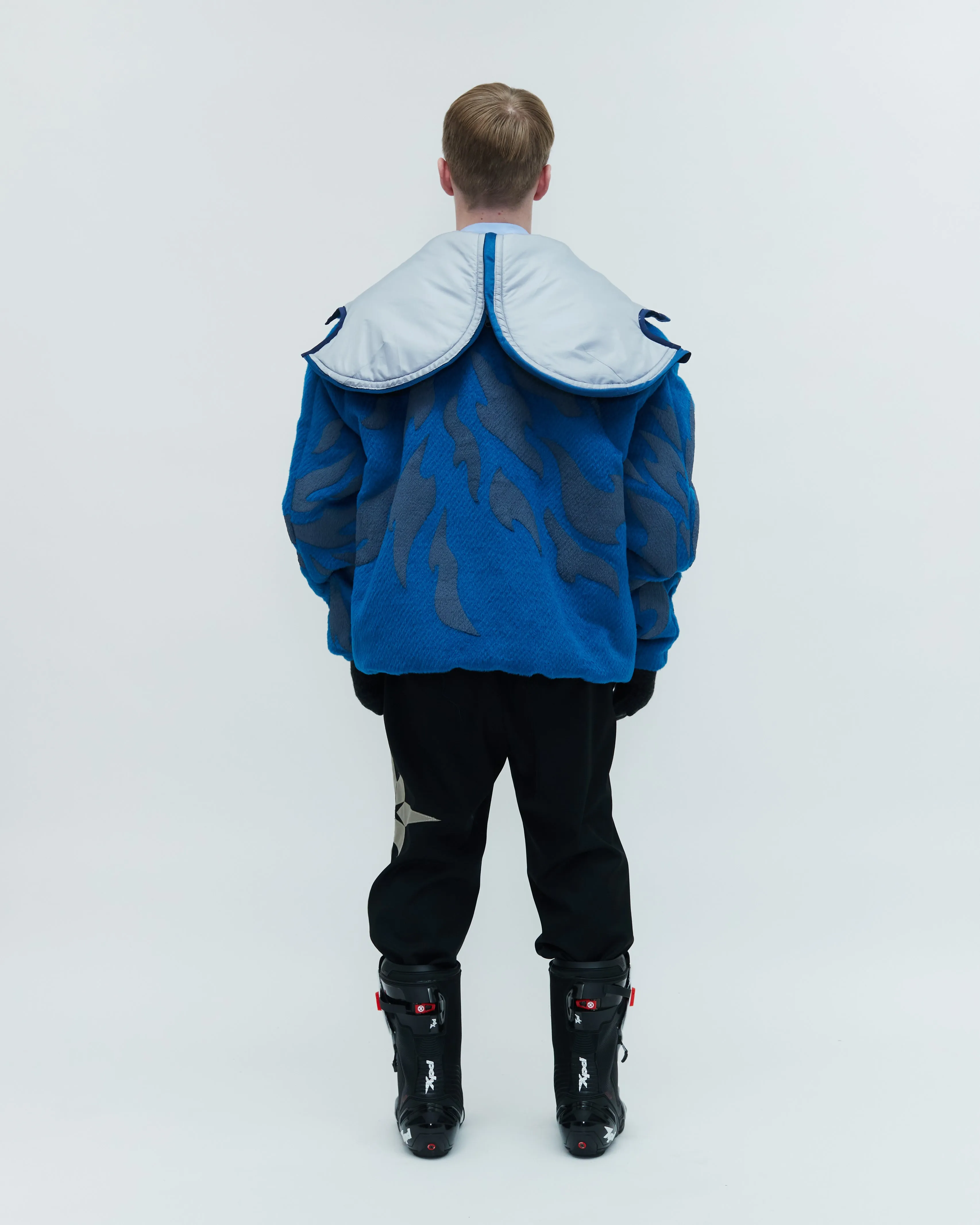 FRAGMENT FLEECE ZIP-UP HOODIE sold by KUSIKOHC product image thumbnail 3