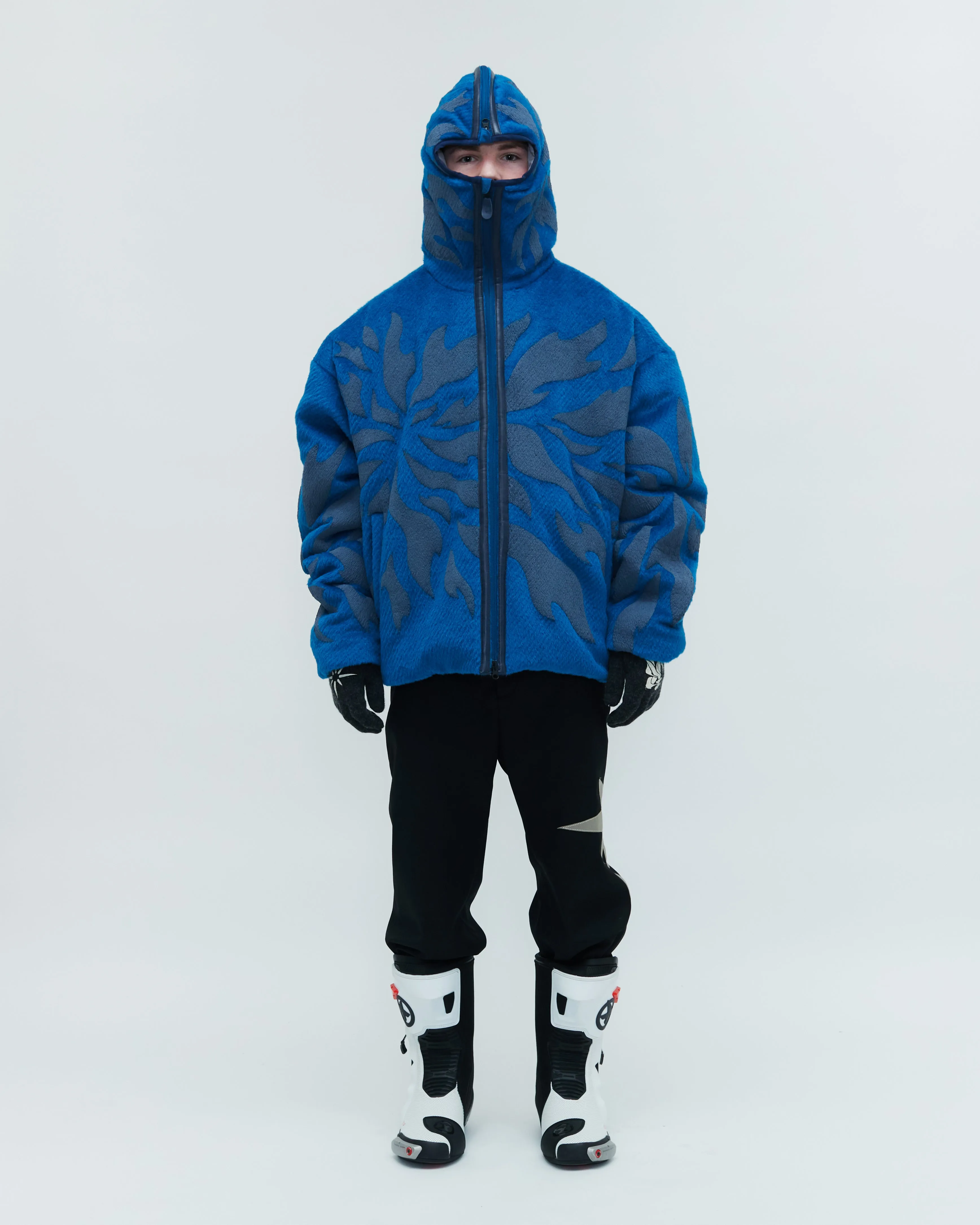 FRAGMENT FLEECE ZIP-UP HOODIE sold by KUSIKOHC product image thumbnail 4