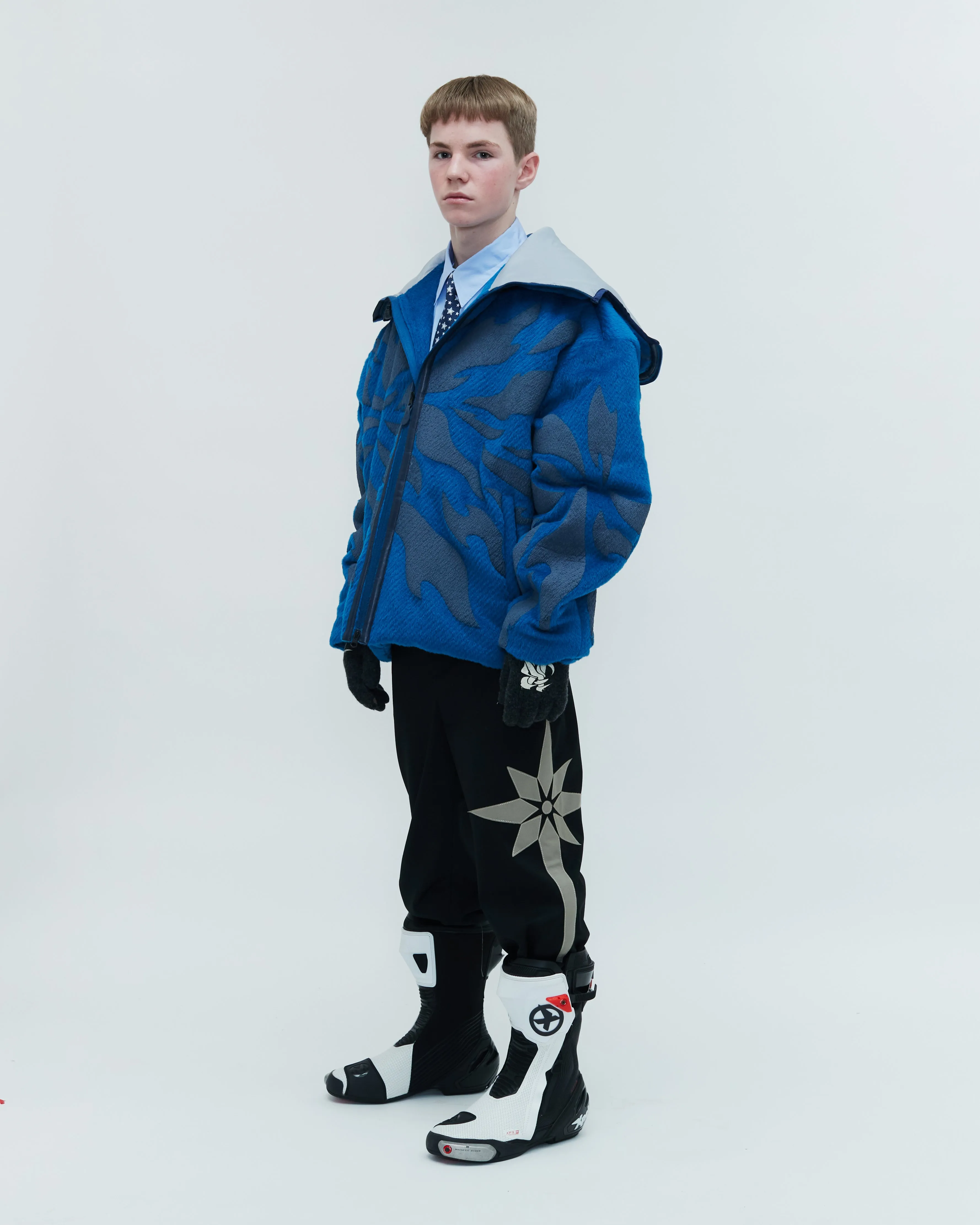 FRAGMENT FLEECE ZIP-UP HOODIE sold by KUSIKOHC product image thumbnail 2