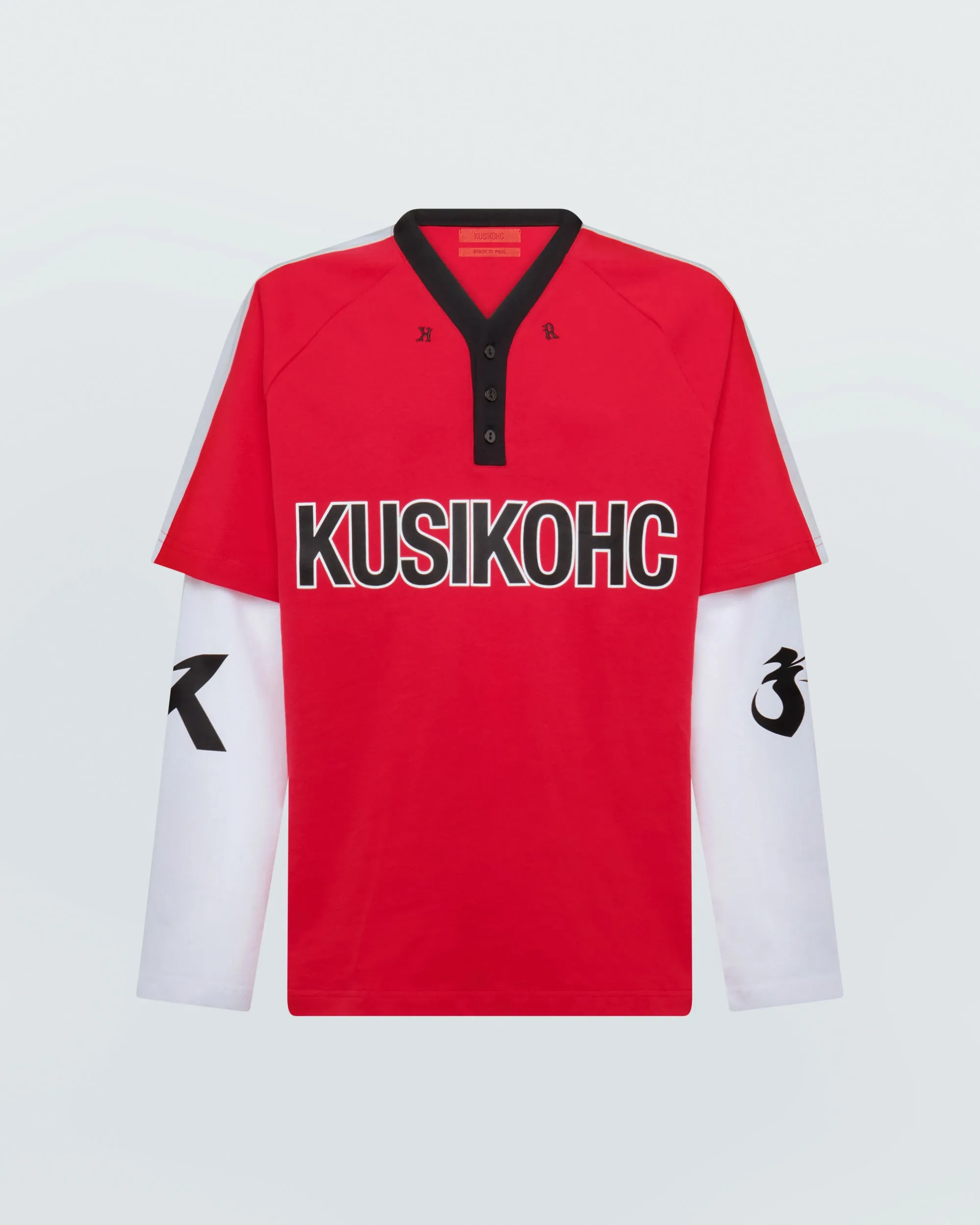 BASEBALL LONG SLEEVE POLO sold by KUSIKOHC
