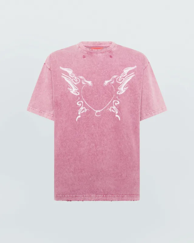 HEART T-SHIRT sold by KUSIKOHC