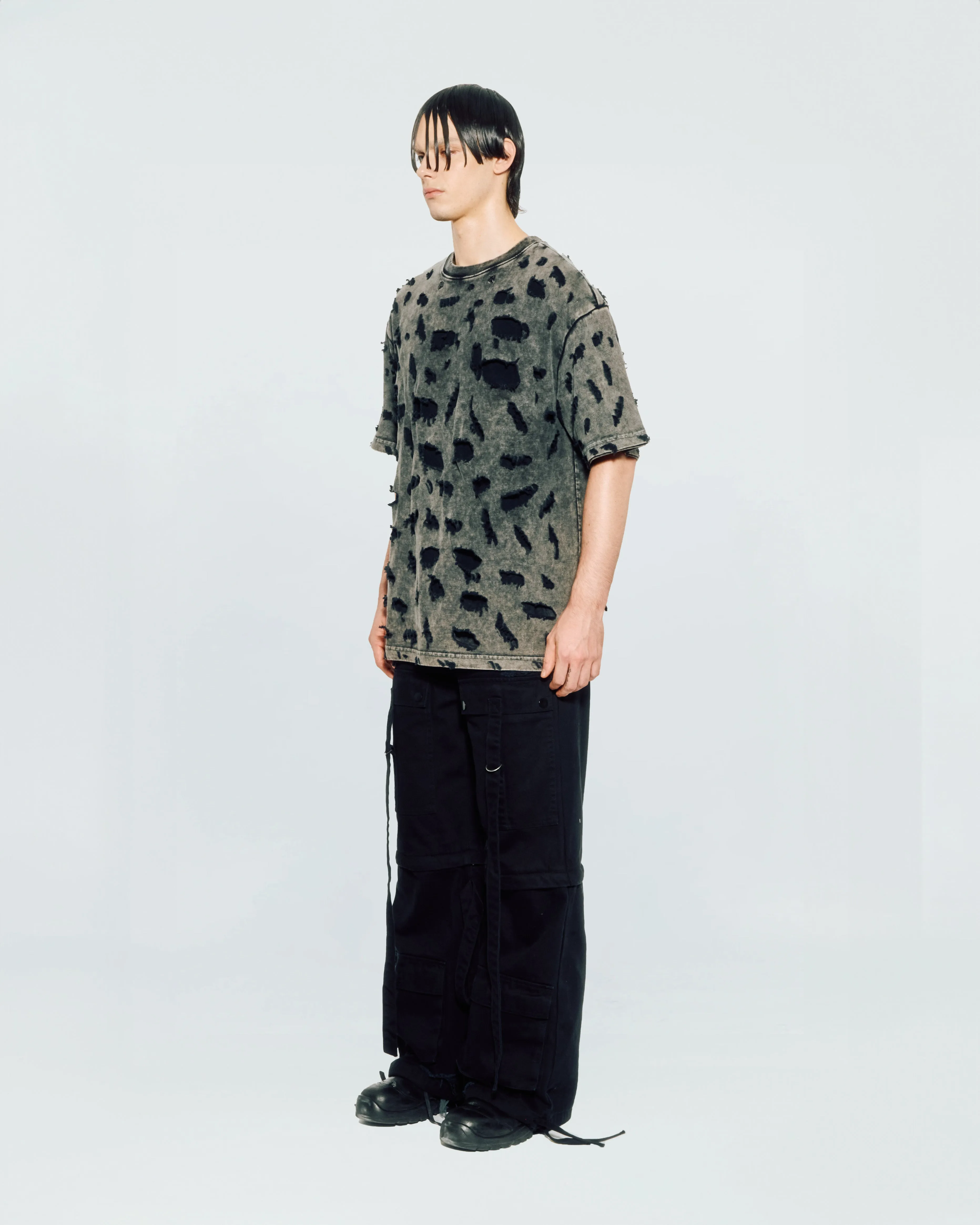 DISTRESSED LAYERED T-SHIRT sold by KUSIKOHC product image thumbnail 4