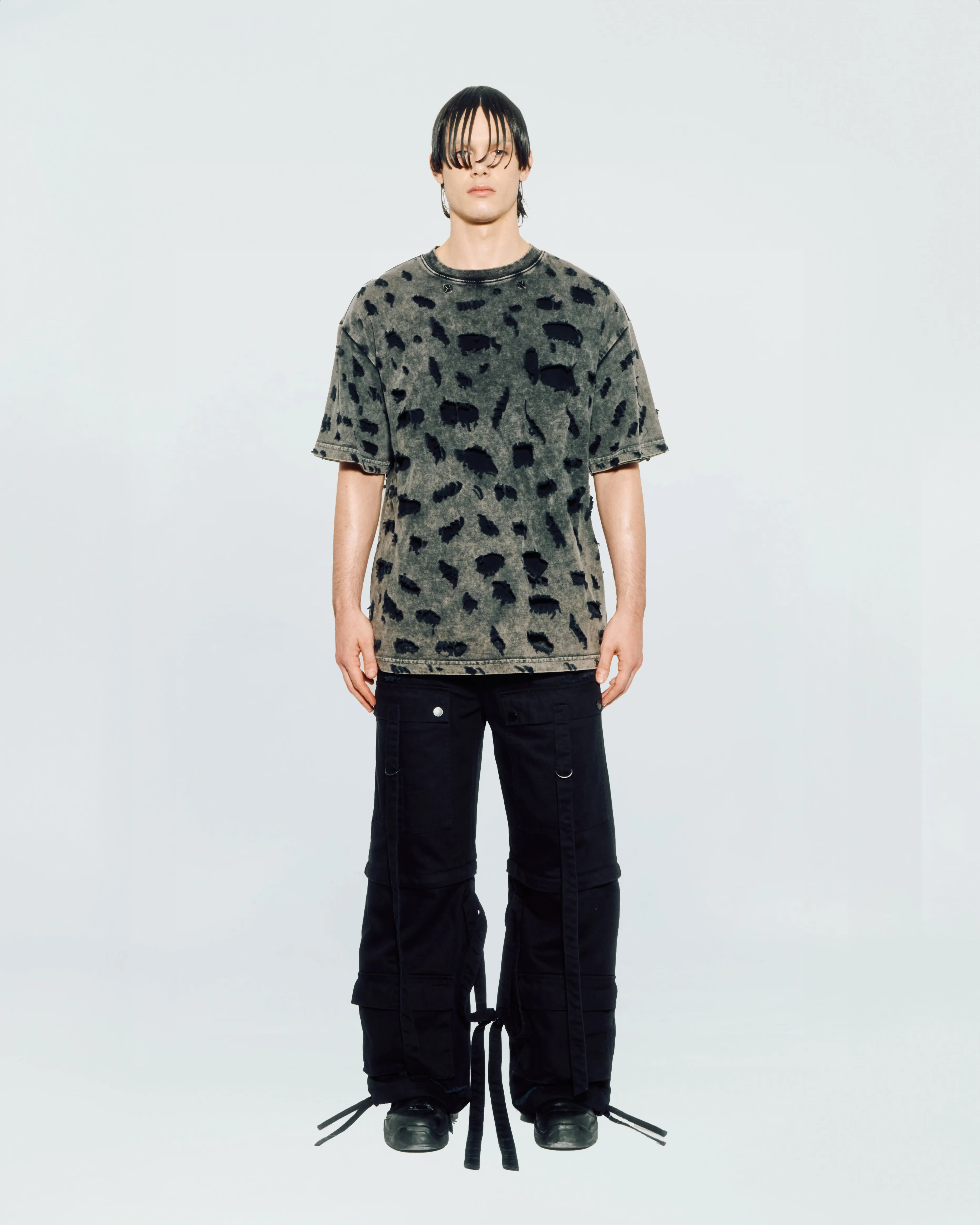 DISTRESSED LAYERED T-SHIRT sold by KUSIKOHC product image thumbnail 3