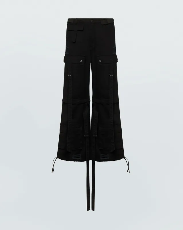 STRAPS CARGO PANTS sold by KUSIKOHC