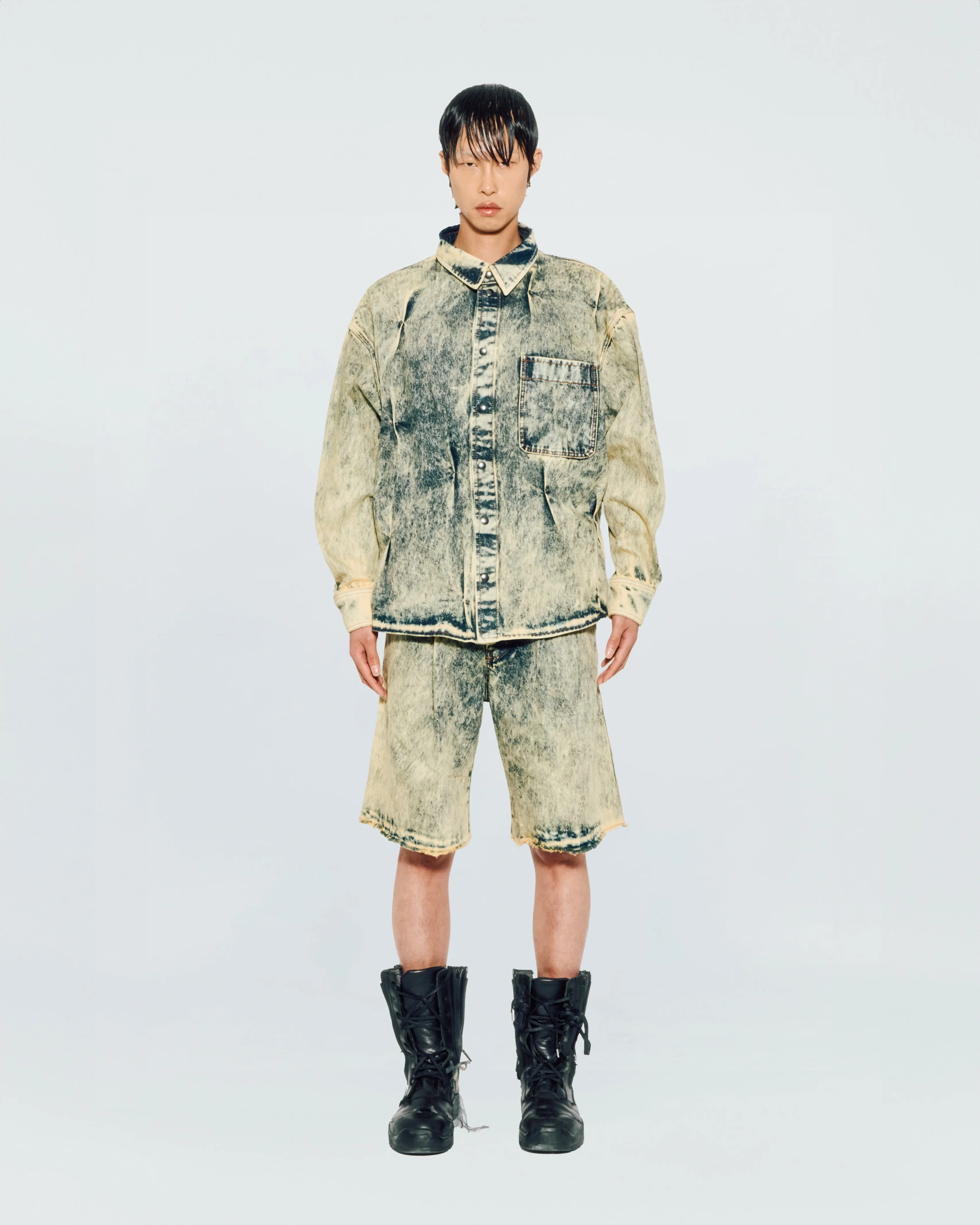 MULTI RIVET SHIRT sold by KUSIKOHC product image thumbnail 3