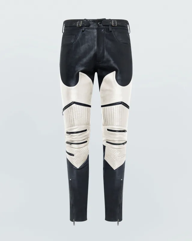 BIKER FAUX LEATHER PANTS sold by KUSIKOHC