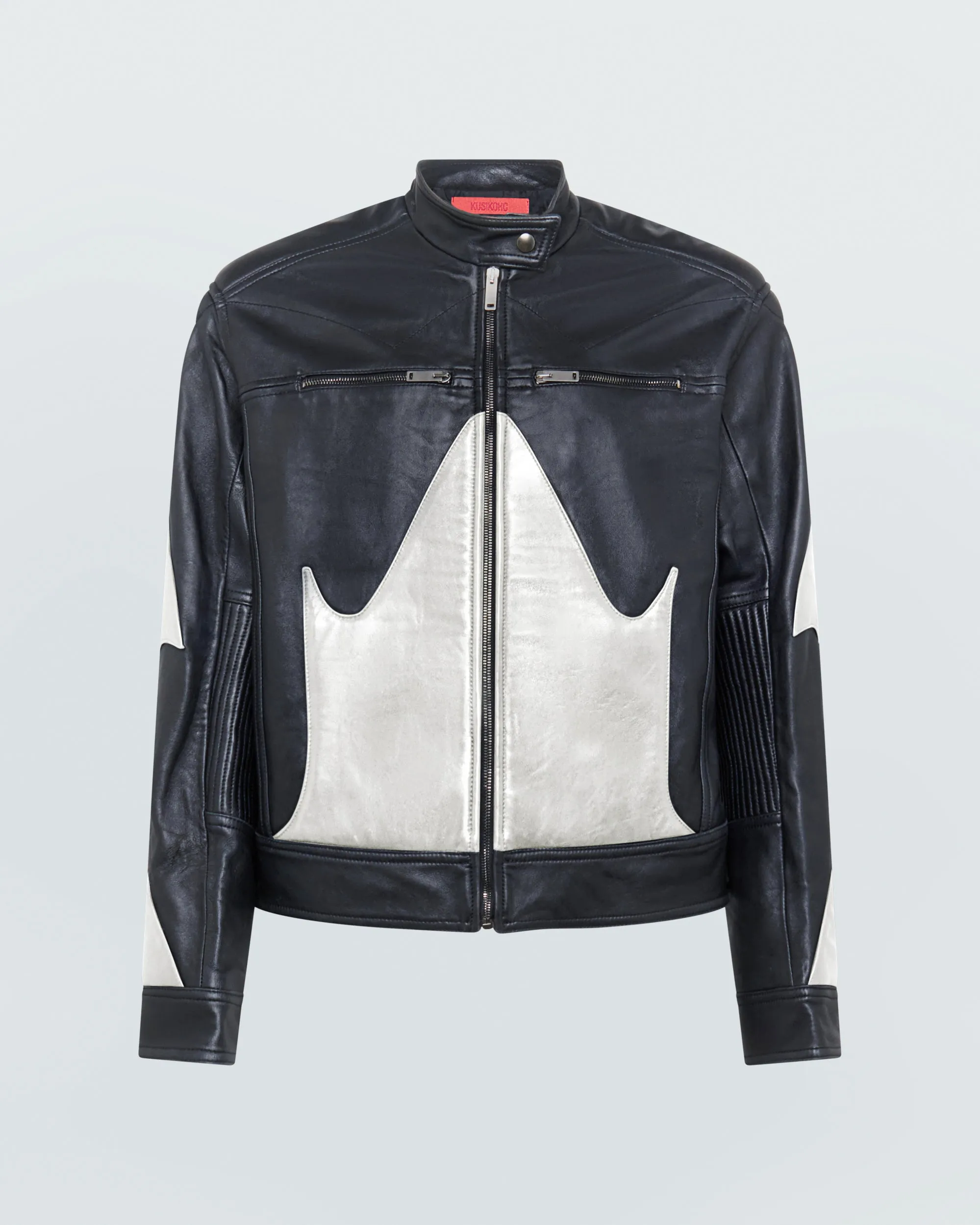 BIKER FAUX LEATHER JACKET sold by KUSIKOHC