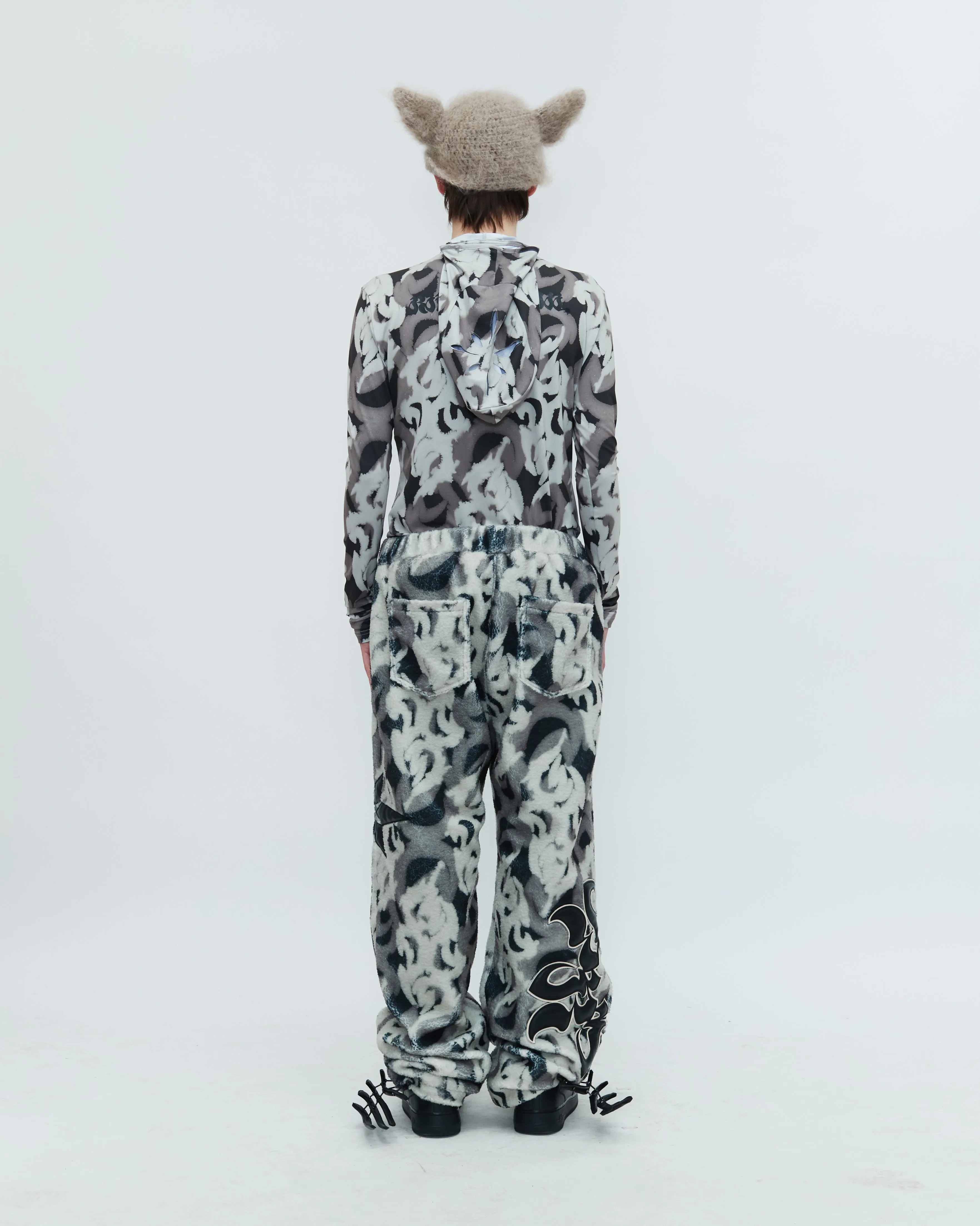 PATTERN FLEECE PANTS sold by KUSIKOHC product image thumbnail 5