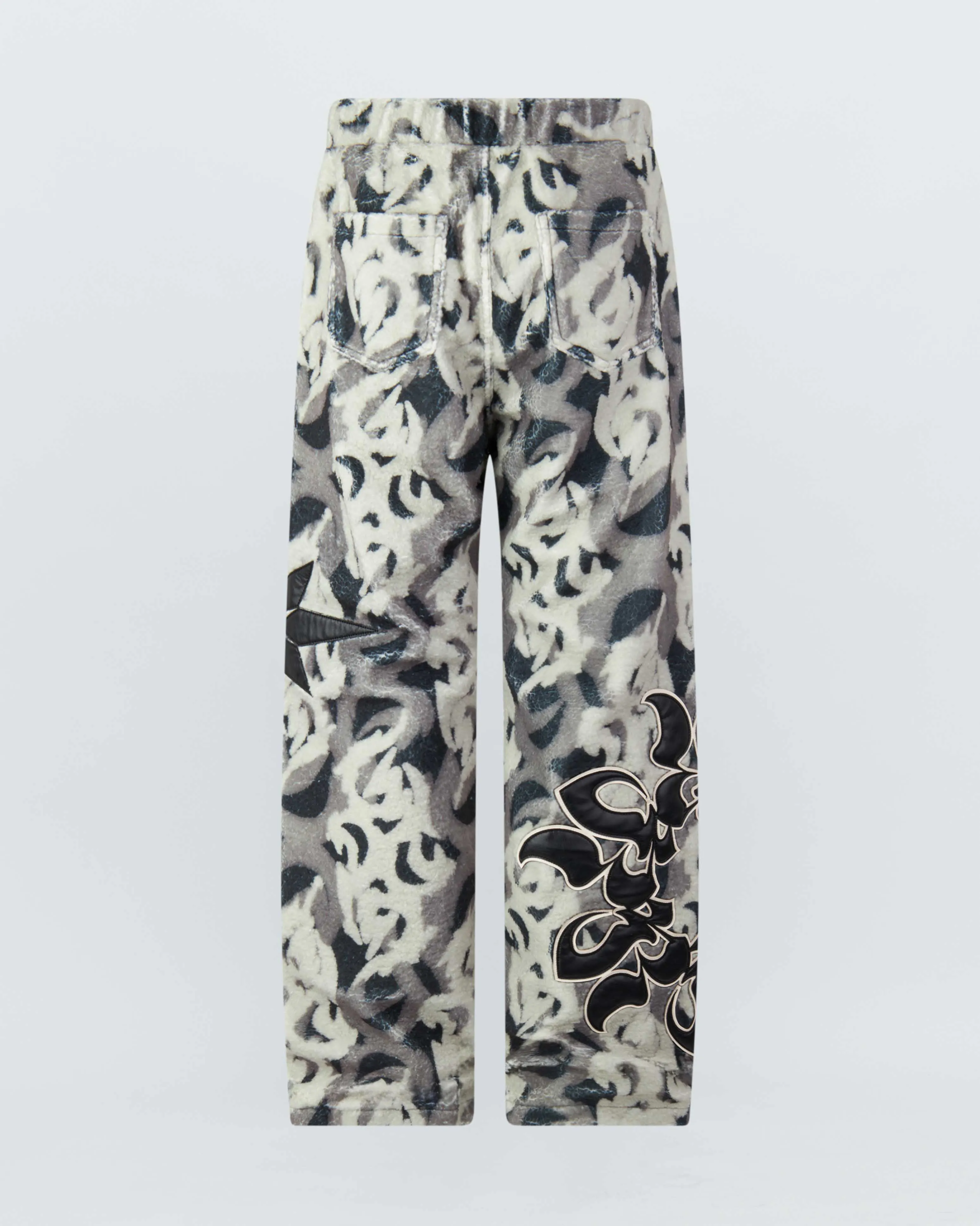 PATTERN FLEECE PANTS sold by KUSIKOHC product image thumbnail 2