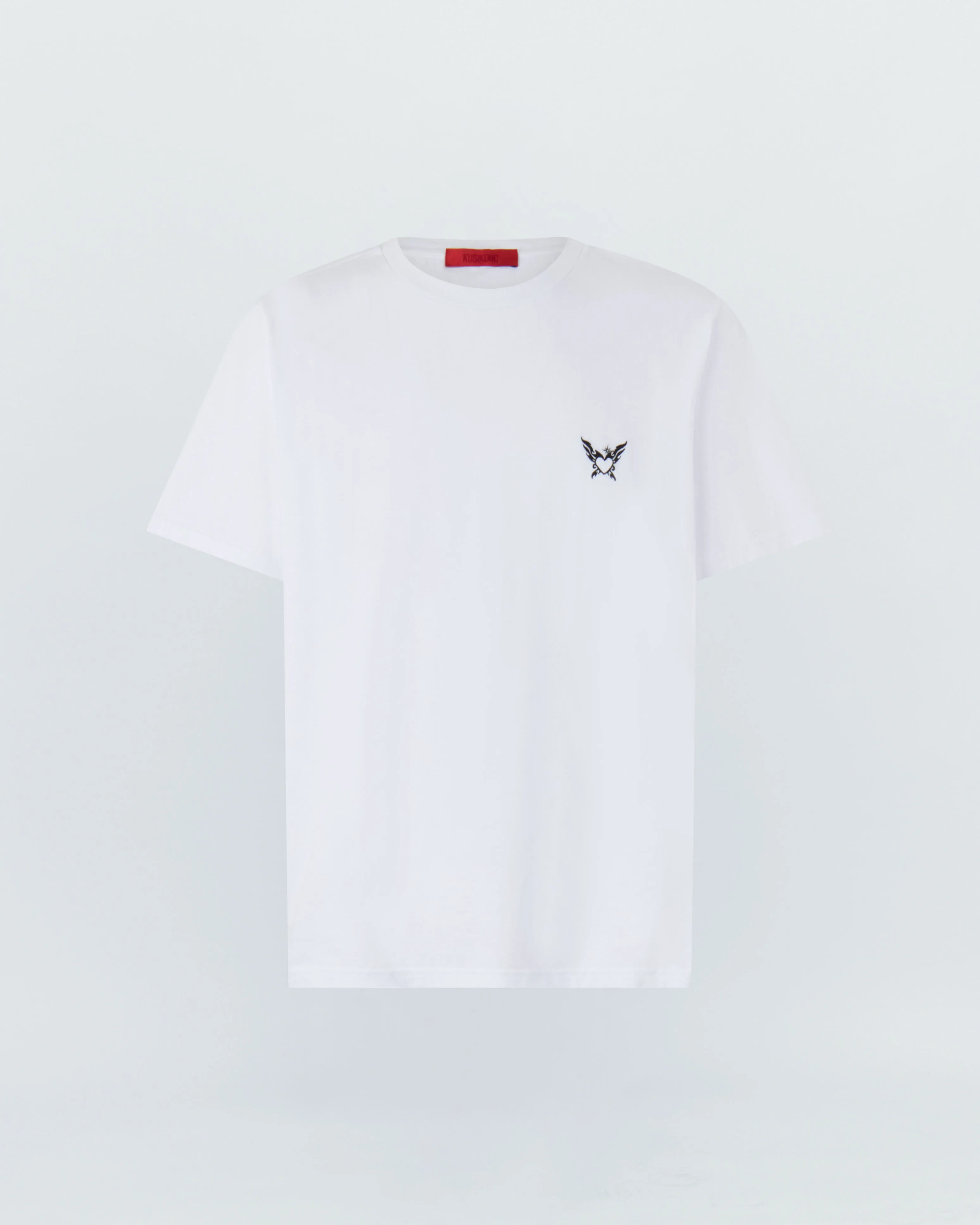 T-SHIRT WITH HEART AND PATCHWORK sold by KUSIKOHC