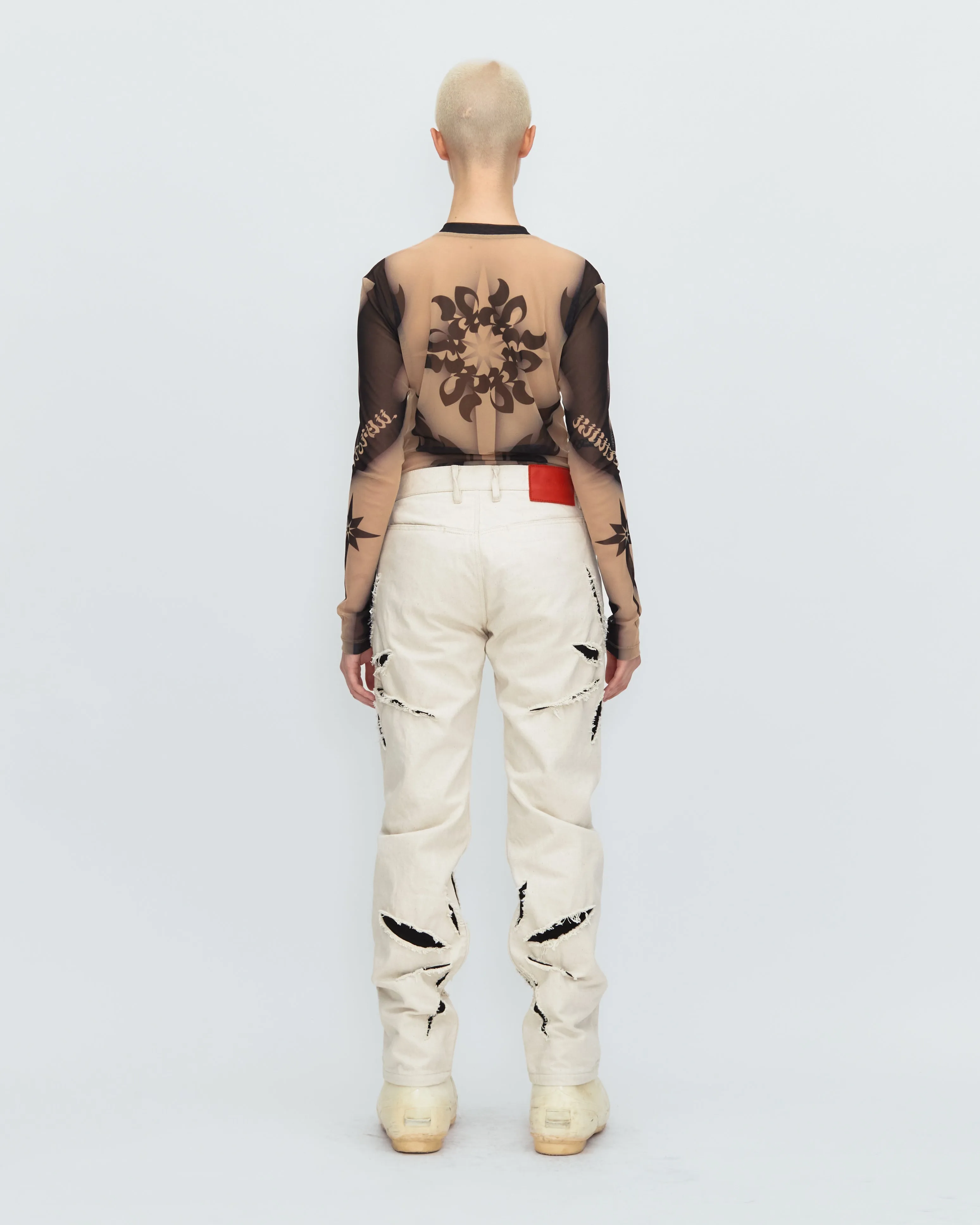 ORIGAMI DENIM PANTS sold by KUSIKOHC product image thumbnail 5