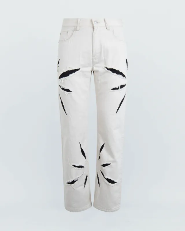 ORIGAMI DENIM PANTS sold by KUSIKOHC