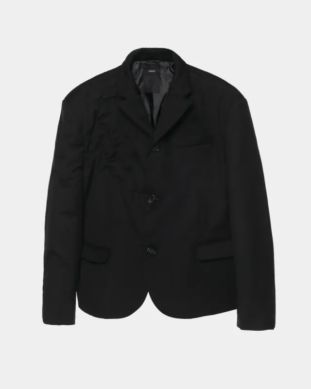 EYELET EMBROIDERY LIGHT WEIGHT PADDED BLAZER sold by KUSIKOHC