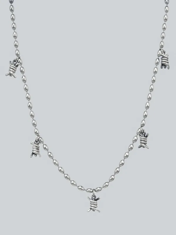 MULTI TWIDDLE CHARM NECKLACE made by KUSIKOHC