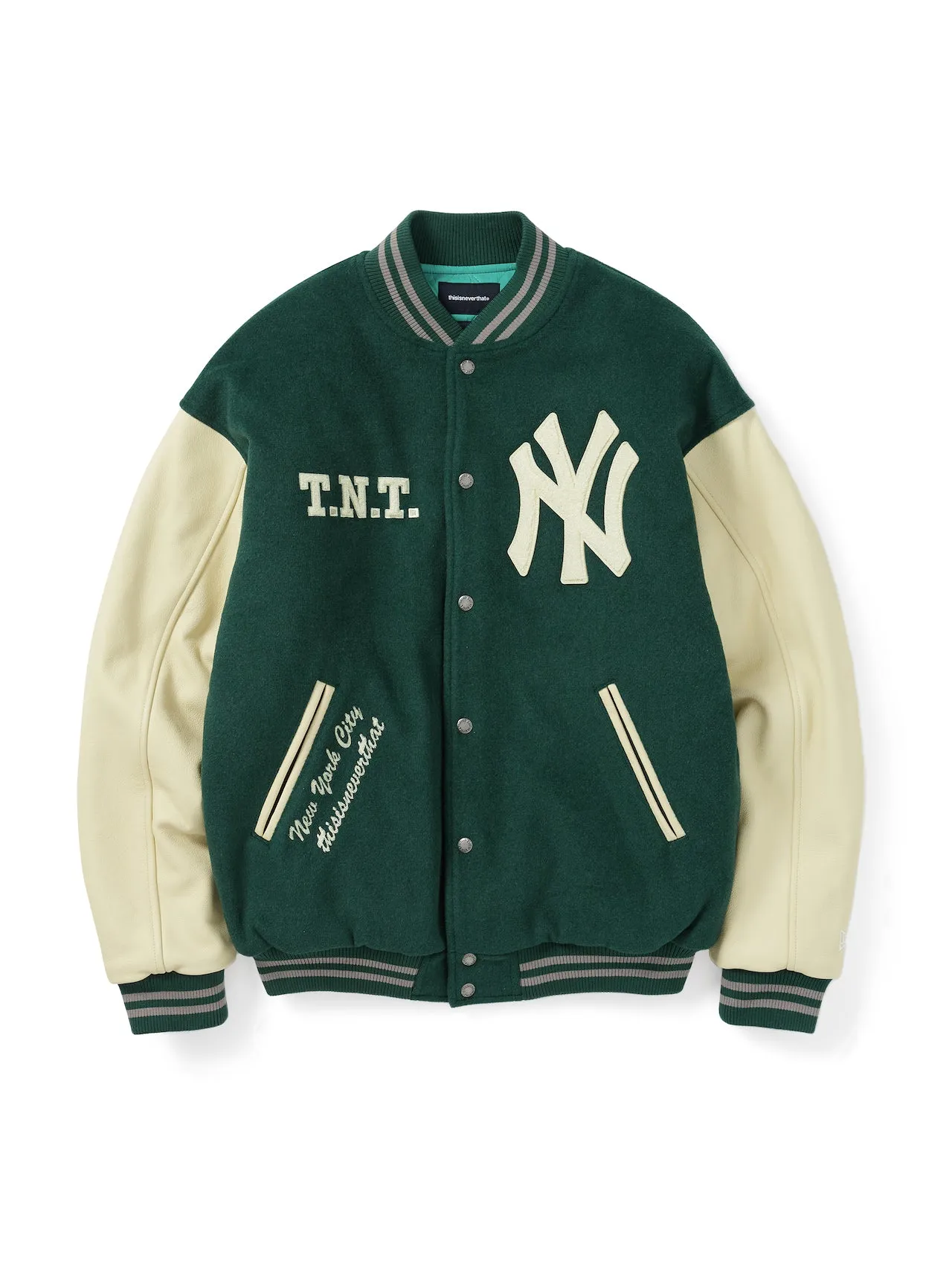AP MLB X TNT VARSITY JK NEYYAN sold by thisisneverthat