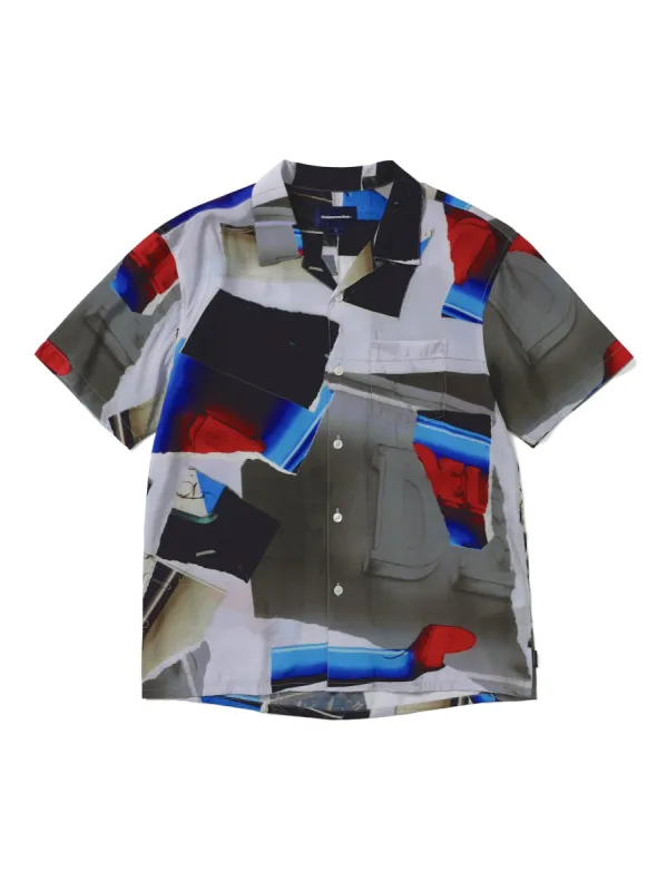 Torn Rayon S/S Shirt sold by thisisneverthat