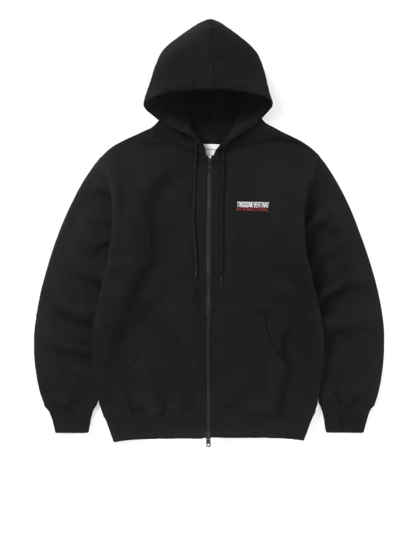 CP INTL. Logo Zip Hoodie sold by thisisneverthat