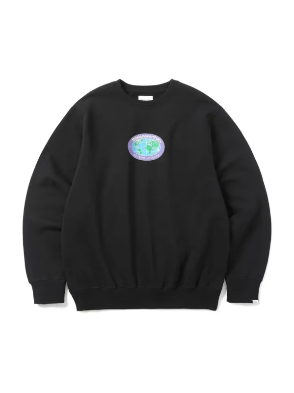 Globe Crewneck sold by thisisneverthat