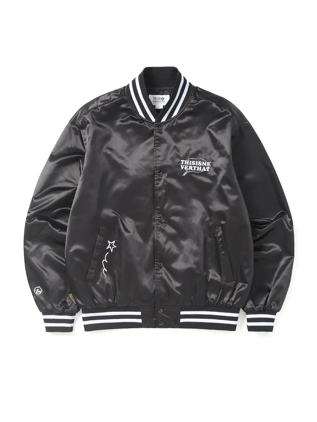 TNT Felix Satin Jacket sold by thisisneverthat