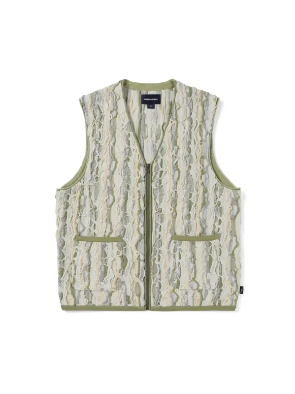 3D Cable Knit Vest sold by thisisneverthat