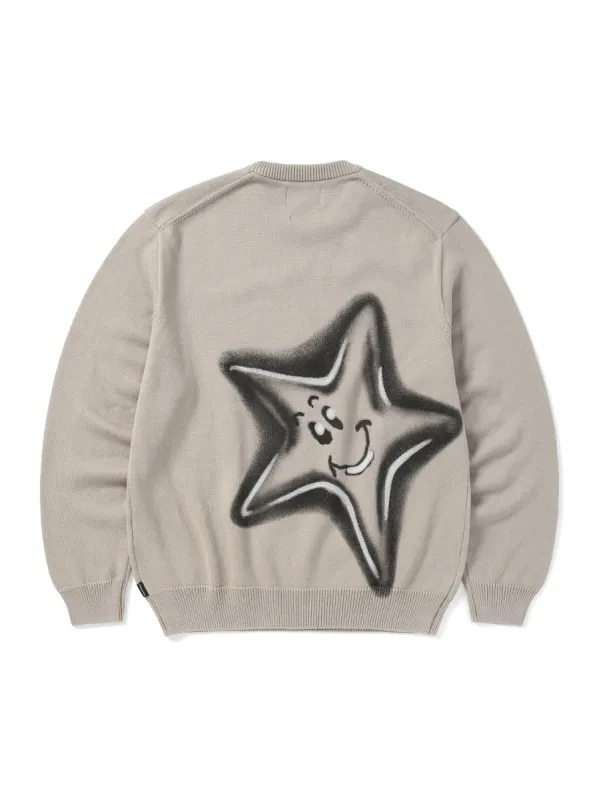 Star Knit Sweater sold by thisisneverthat