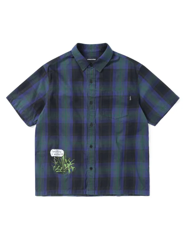 Ombre Plaid S/S Shirt made by thisisneverthat