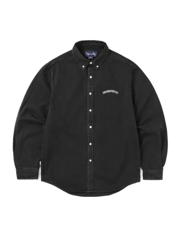 Washed Denim Shirt sold by thisisneverthat