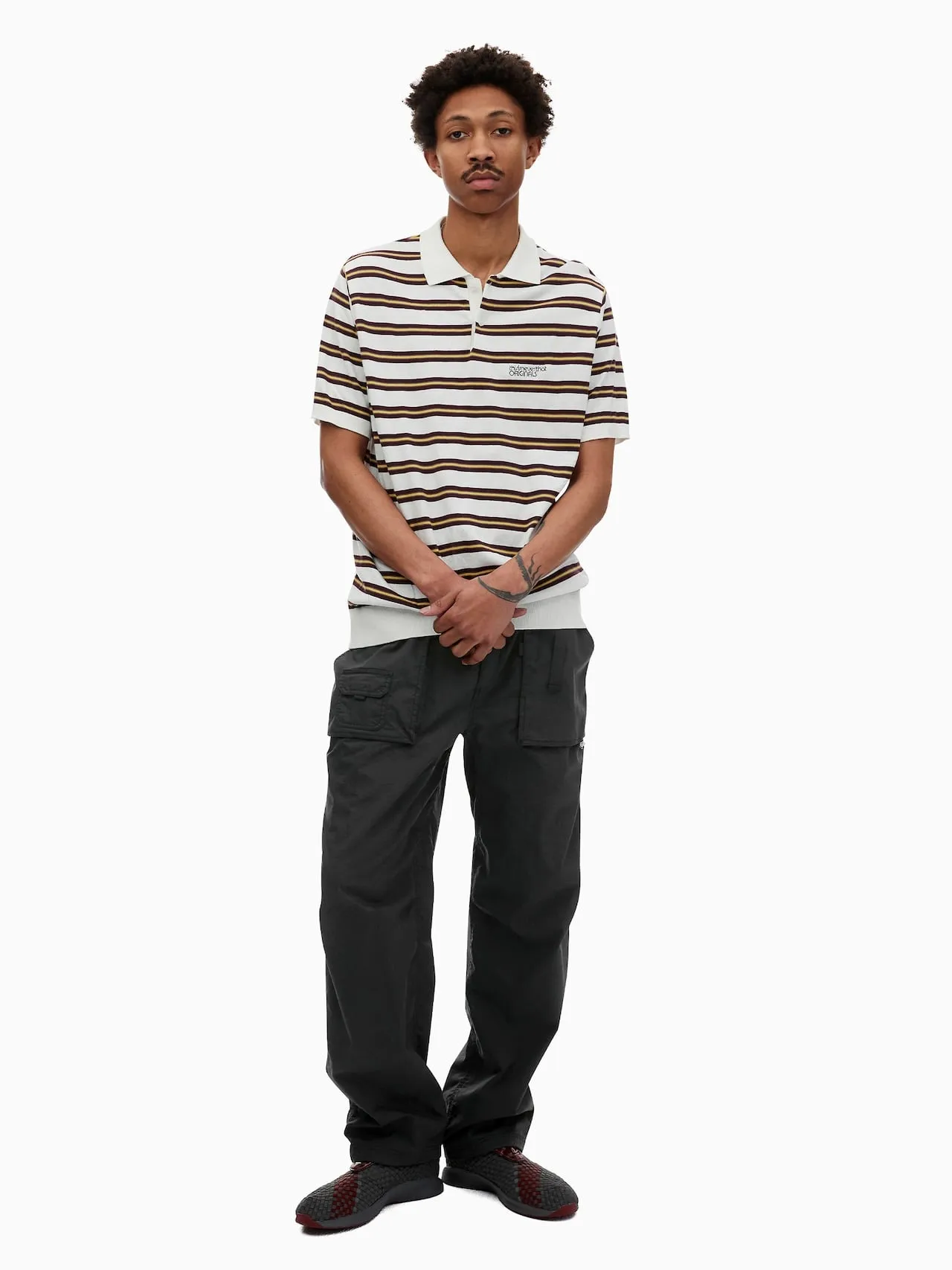 Striped Knit Polo sold by thisisneverthat product image thumbnail 5