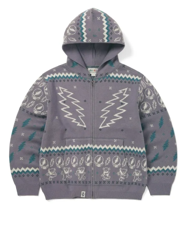 GD Iconography Knit Zip Hoodie sold by thisisneverthat