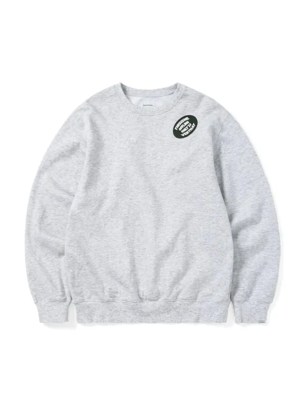Oval Sticker Crewneck sold by thisisneverthat