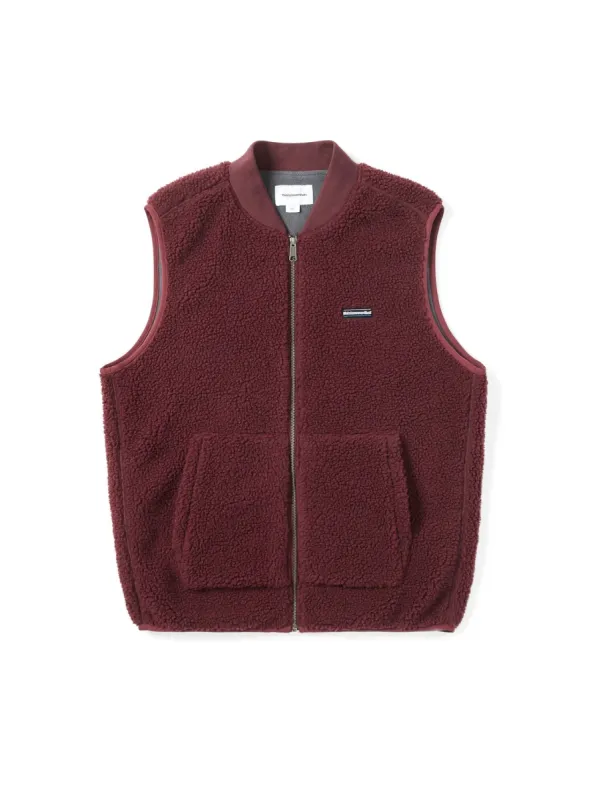 Sherpa Fleece Vest made by thisisneverthat