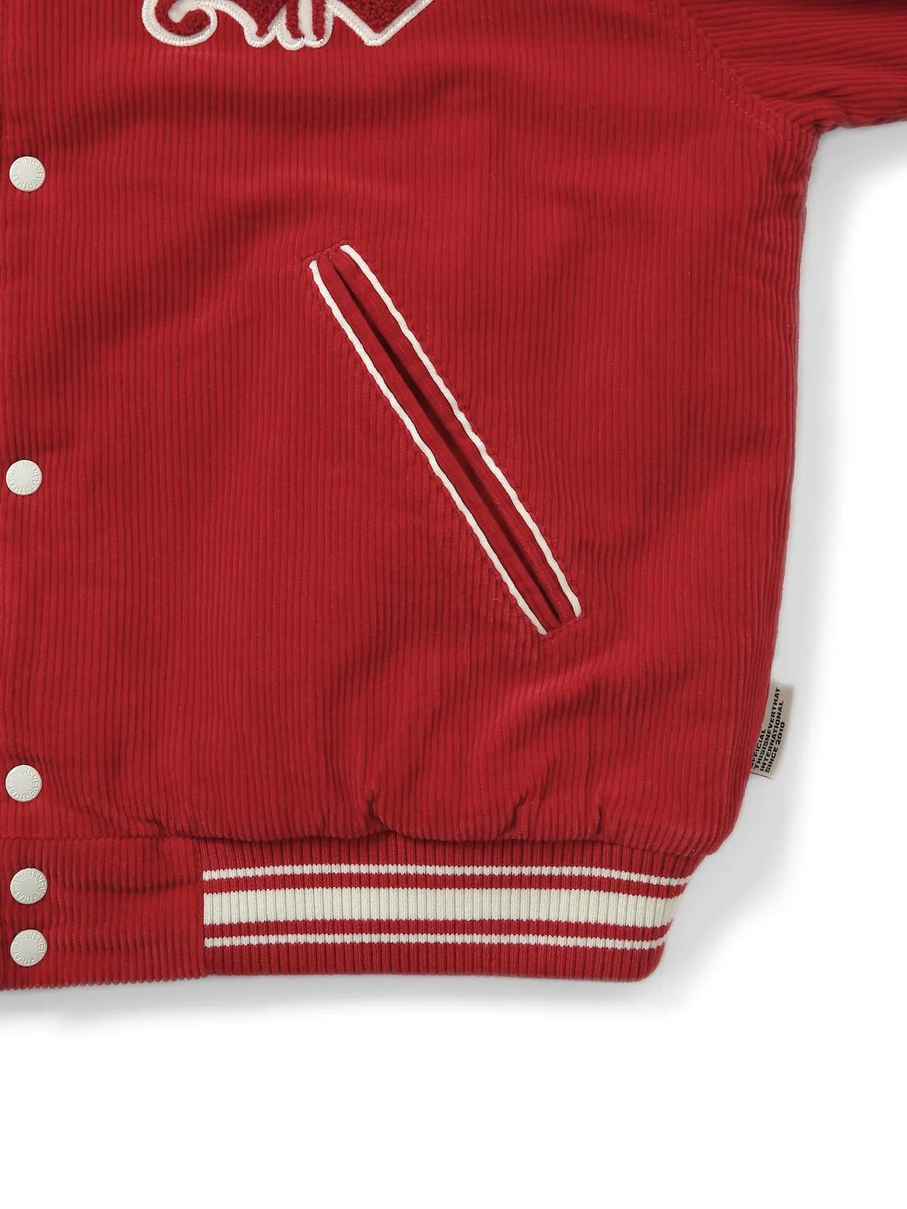 Fortuna Corduroy Varsity Jacket sold by thisisneverthat product image thumbnail 3