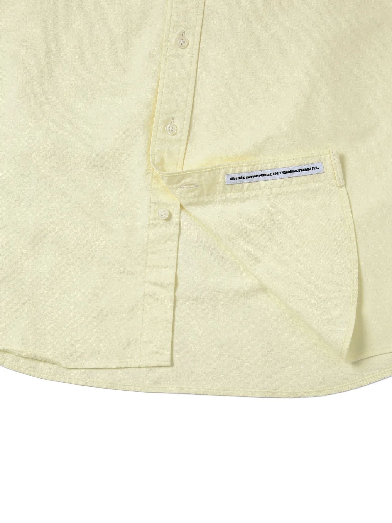 (FW23) T-Logo Oxford Shirt sold by thisisneverthat product image thumbnail 3