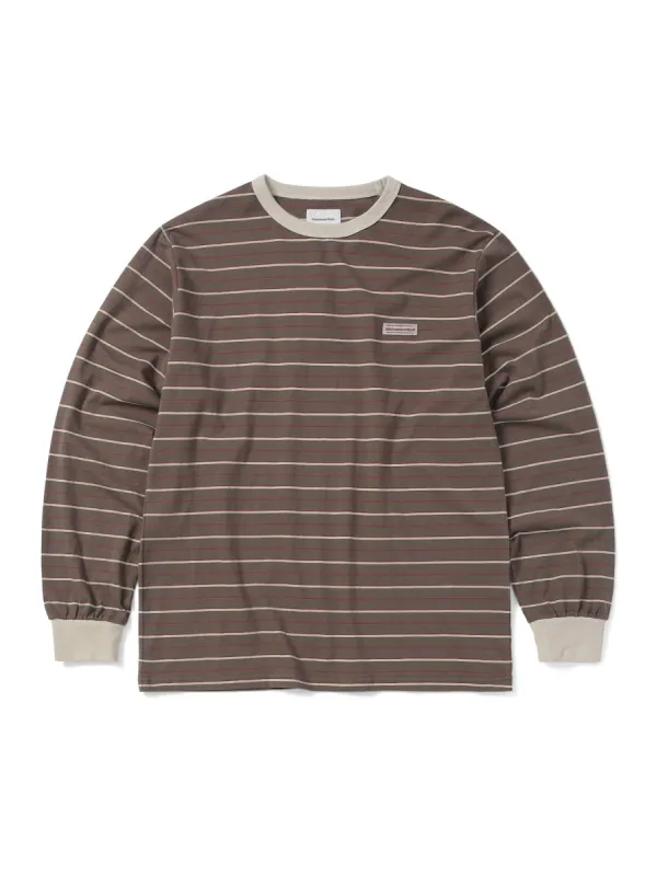 Bold Stripe L/S Tee made by thisisneverthat