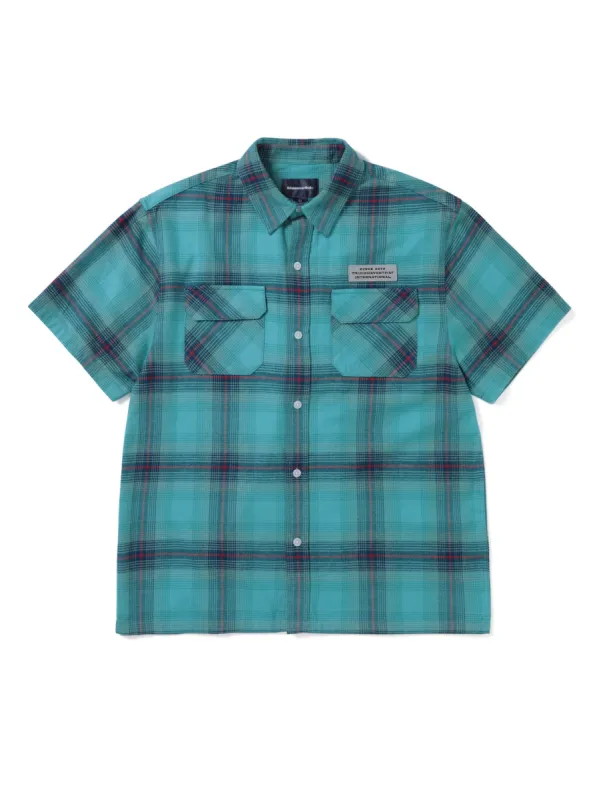 Ombre Check S/S Shirt sold by thisisneverthat