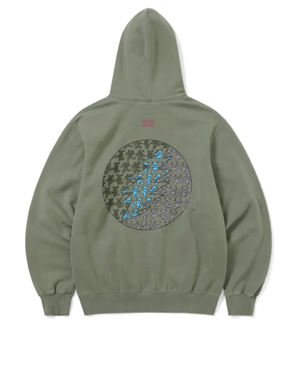 【THISISNEVERTHAT】New Vision Crack Hoodie Ivory thisisneverthat New Vision Crack Hoodie - Ivory