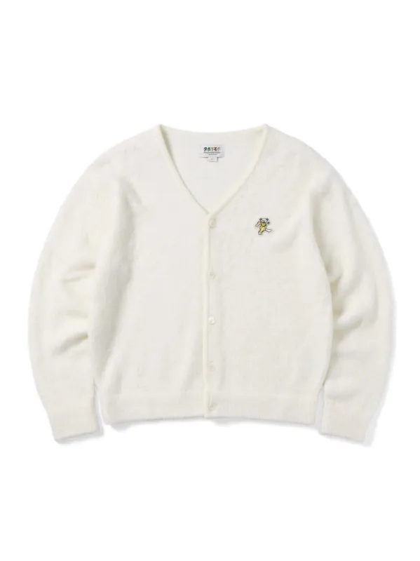 GD Dancing Bear Mohair Cardigan sold by thisisneverthat