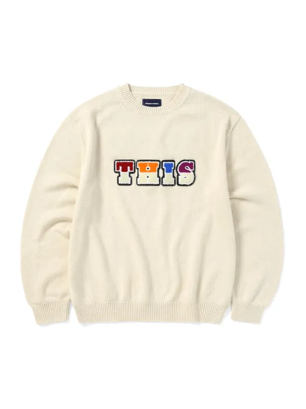 THIS/THAT Knit Sweater sold by thisisneverthat