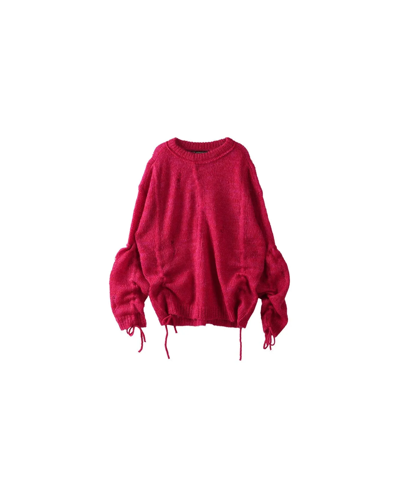 COLBINE CREW-NECK SWEATER atb1015m(RED) sold by Andersson Bell product image thumbnail 4