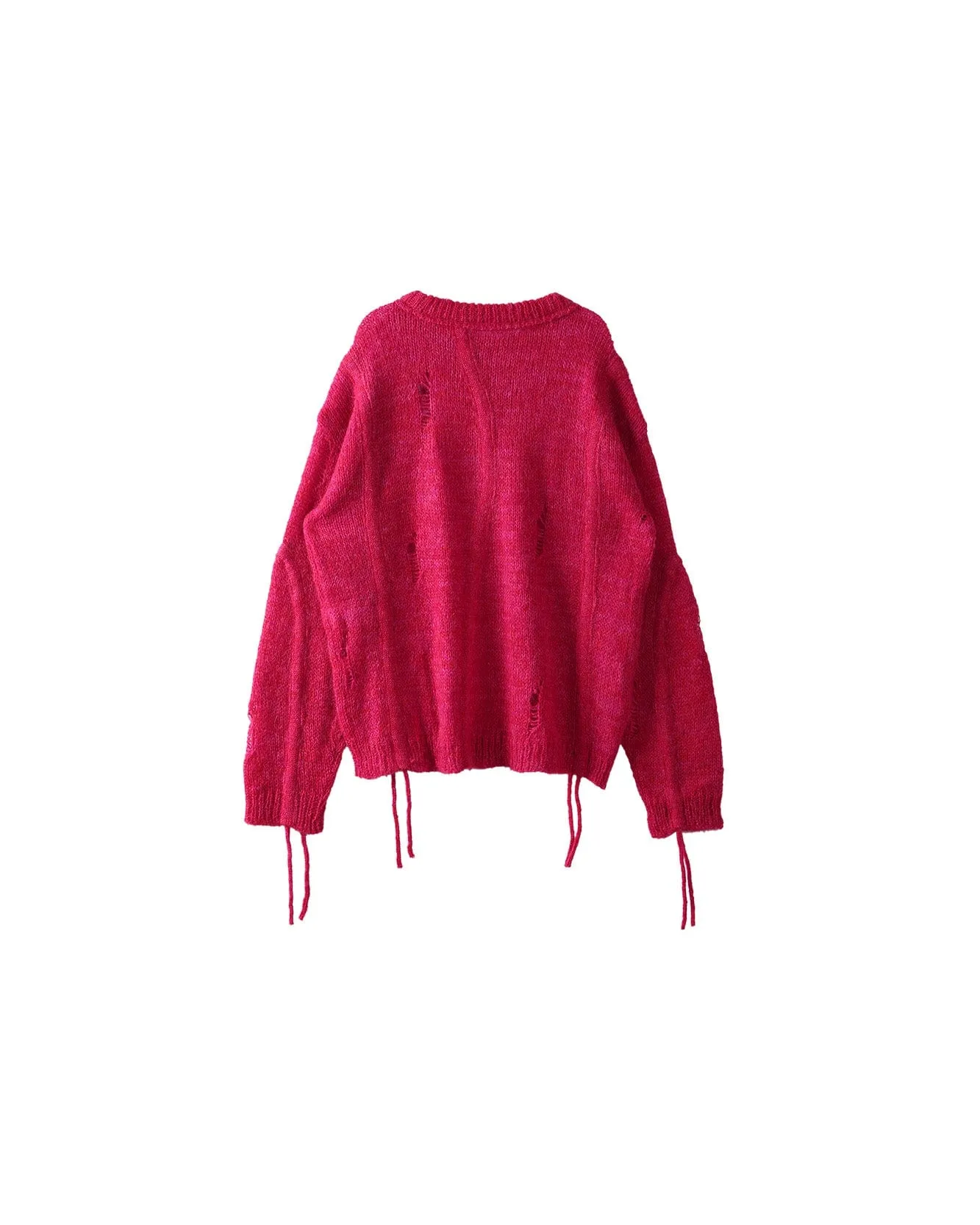 COLBINE CREW-NECK SWEATER atb1015m(RED) sold by Andersson Bell product image thumbnail 3