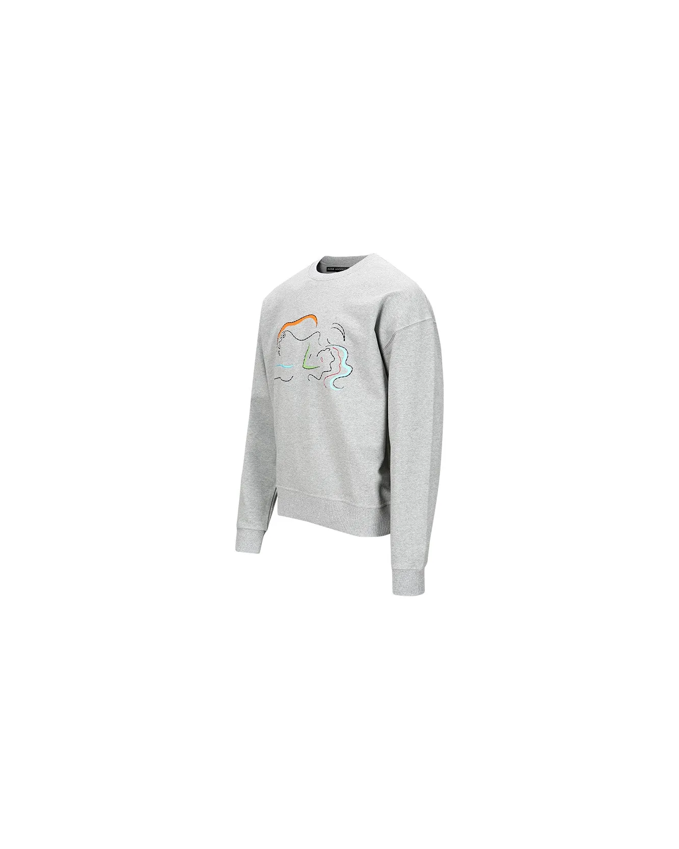 (ESSENTIAL)UNISEX HOT SPRINGS SWEATSHIRTS atb1042u(GREY) sold by Andersson Bell product image thumbnail 3